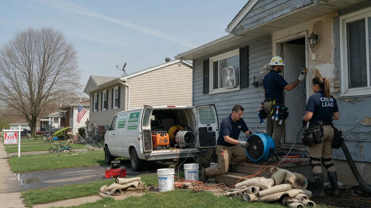 Flood Cleanup in New Plymouth, OH near me